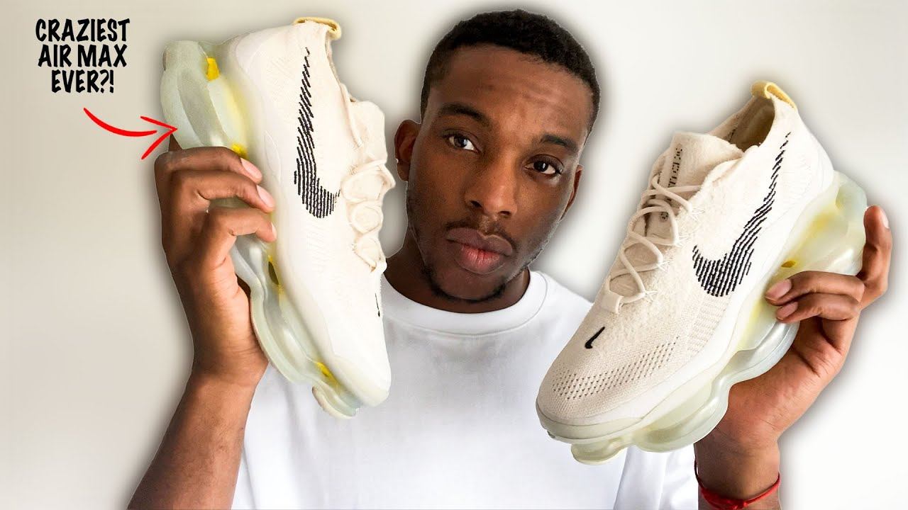 Nike Air Max Scorpion 'Lemon Wash' Unboxing/Review - CRAZIEST AIR MAX EVER? смотреть онлайн