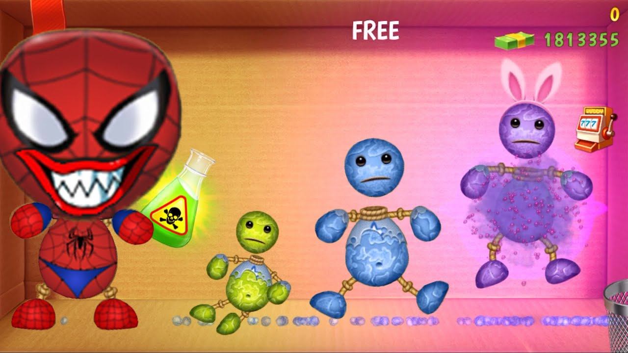 The Mutation Serum Vs Spider Buddy - Kick The Buddy смотреть онлайн