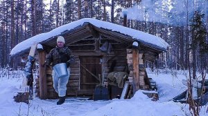 Ночевки и быт в избушках. Проверка капканов.