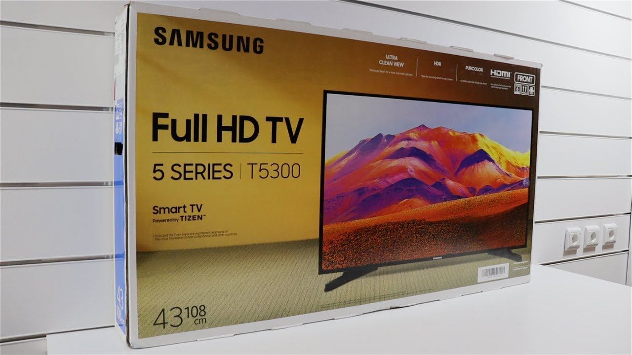 مراجعة شاشة سامسونج 43 بوصة TELEVISION SAMSUNG 43T5300 смотреть онлайн