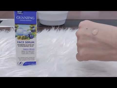 (03002060175) GUANJING Brightening Anti Wrinkles Blueberry & Olive Oil Hyaluronic Acid Capsule Seru смотреть онлайн