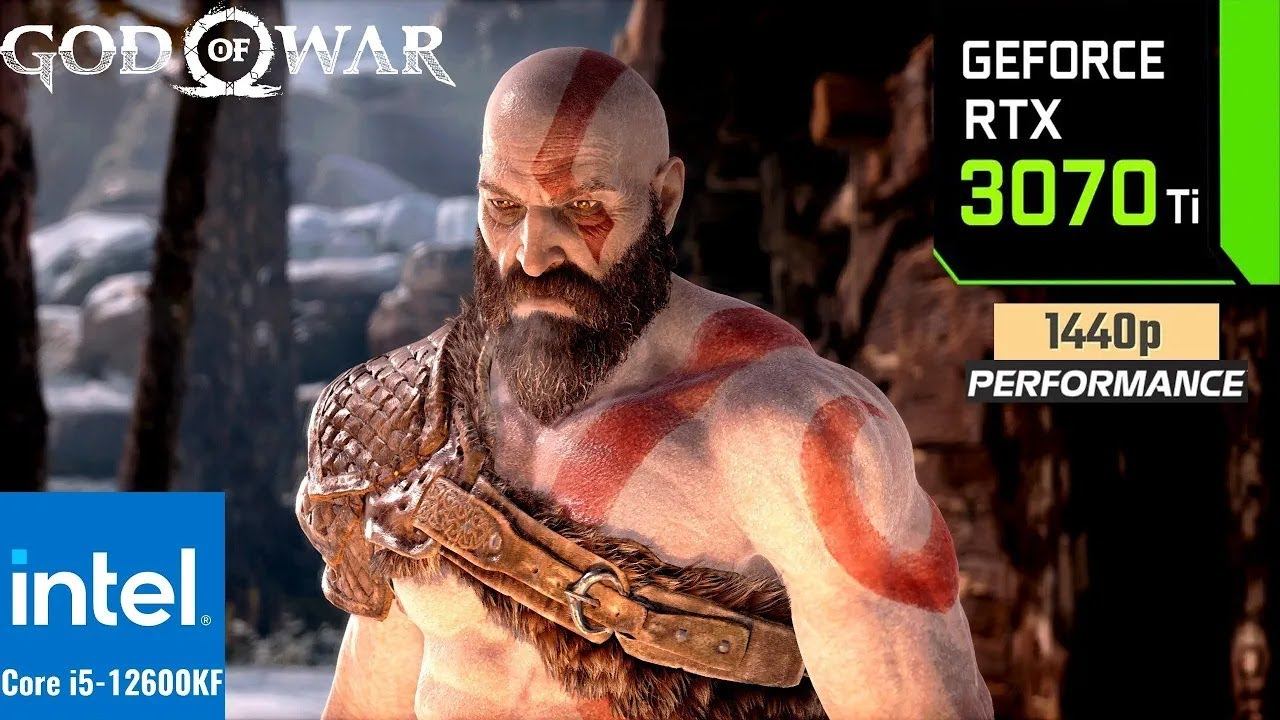 God Of War : Rtx 3070 Ti + I5 12600kf ( Low To Ultra +Dlss Quality )