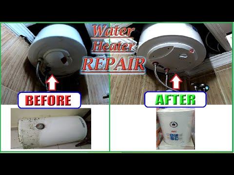 How to Fix Water Heater Leaking | Electric water heater repair смотреть онлайн