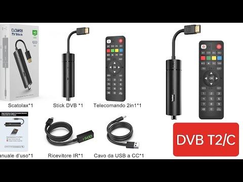 DVB T2/C TV Stick | HD 1080p