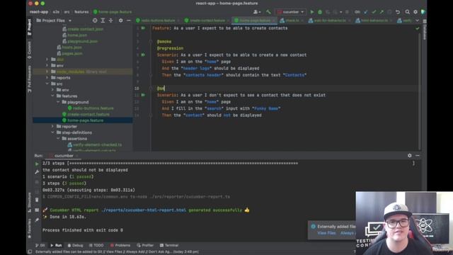 57 - Introducing Negate to reduce duplication of step definitions part 2 смотреть онлайн
