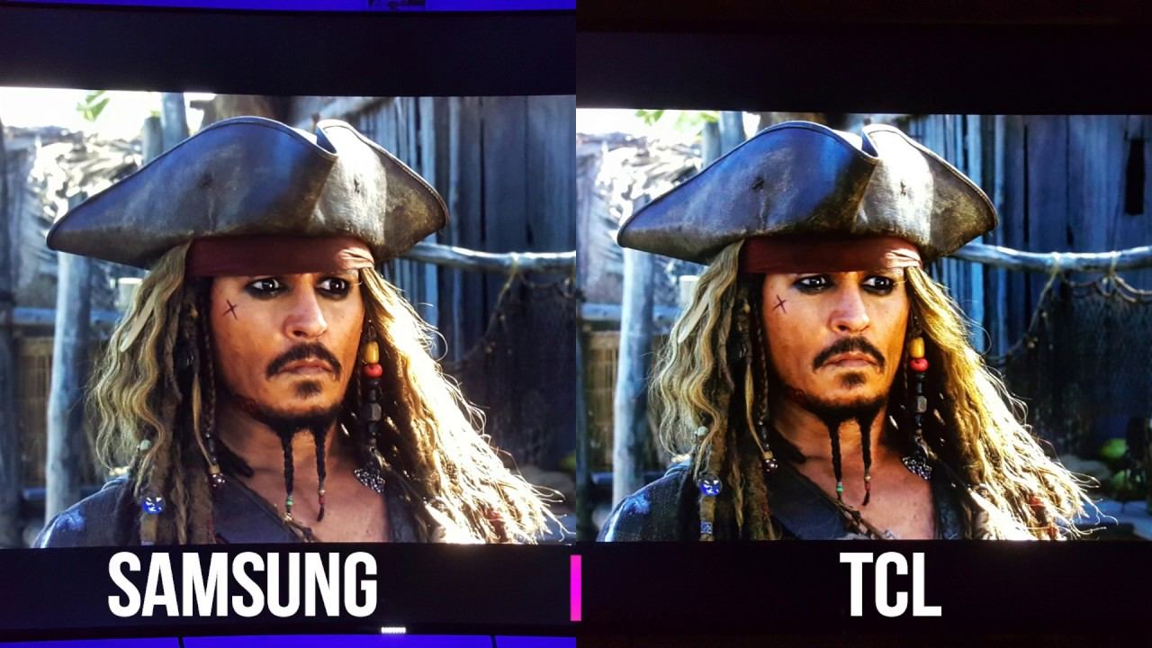 Pirates of the Caribbean 4K HDR Comparison Samsung vs TCL смотреть онлайн