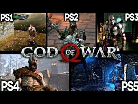 EVOLUTION OF GOD OF WAR (1994-2022) PS1 VS PS2 VS PS3 VS PS4 VS PS5 смотреть онлайн