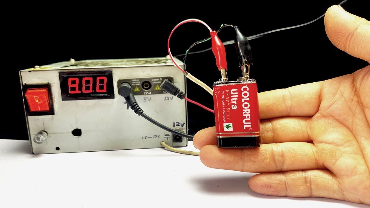 How To Make Rechargeable 9V Li-Ion Battery | DIY 9V Rechargeable Battery