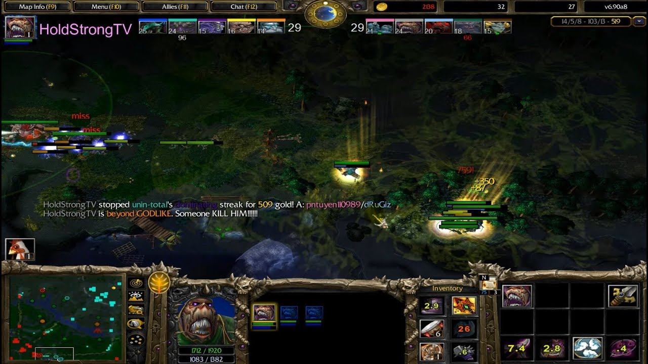 DOTA 1 Gondar Bounty Hunter Beyond GODLIKE #2 смотреть онлайн