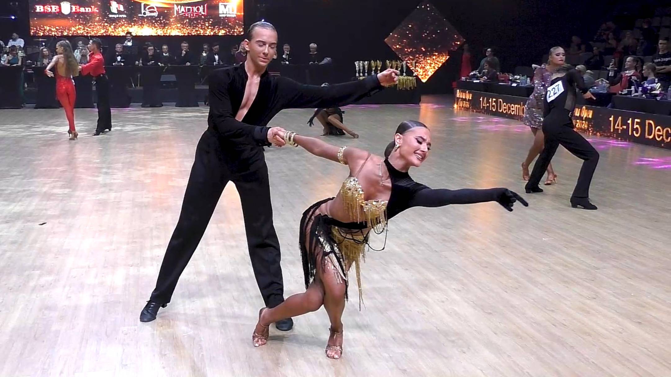 Ча-ча-ча, самба, румба, пасодобль, джайв. Молодежь-1 La (Open) финал. Capital Cup Minsk 2024 смотреть онлайн