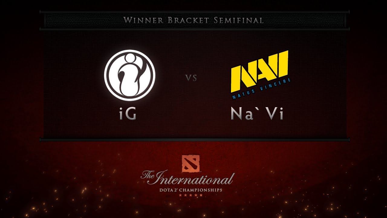 iG vs NaVi - Winner Semifinal - Dota 2 International смотреть онлайн