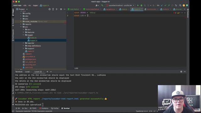 119 - Customising and improving our console logs part 1 смотреть онлайн