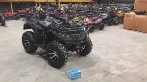 Квадроцикл с карданным приводом Hummer 250