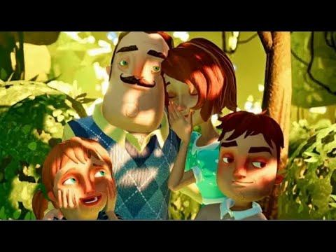 hello neighbour act,1,2,3 speed Running With danger moment neighbour Hated me How I do save смотреть онлайн