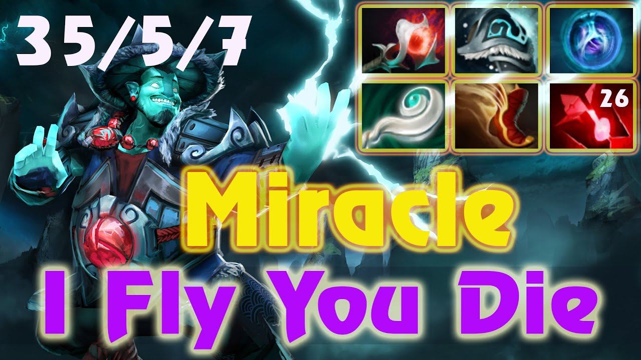 Miracle- Dota 2 : Storm Spirit Vol.2 [Middle] - 35/5/7 I Fly You Die ! смотреть онлайн
