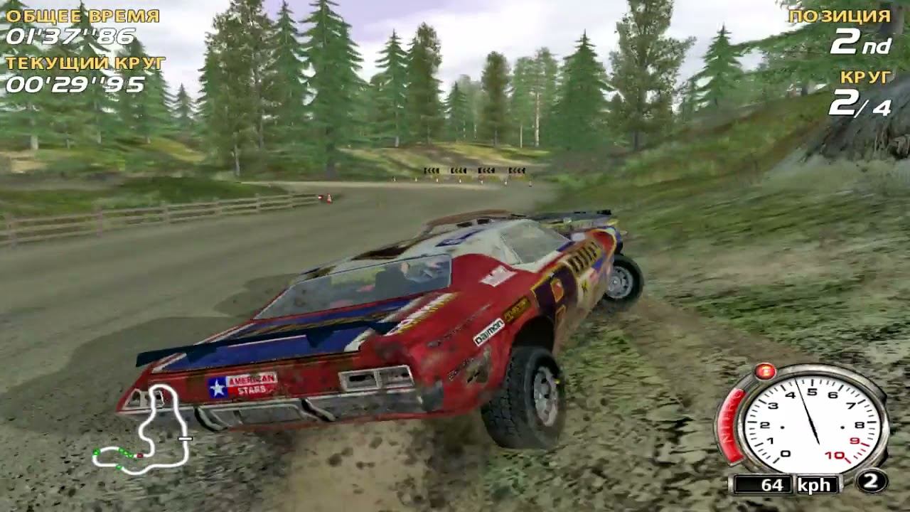 FlatOut, 2004 #18 Silver, Pinewood Challenge смотреть онлайн