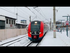 ЭС2Г ЛАСТОЧКА🚊 НА МЦД-2