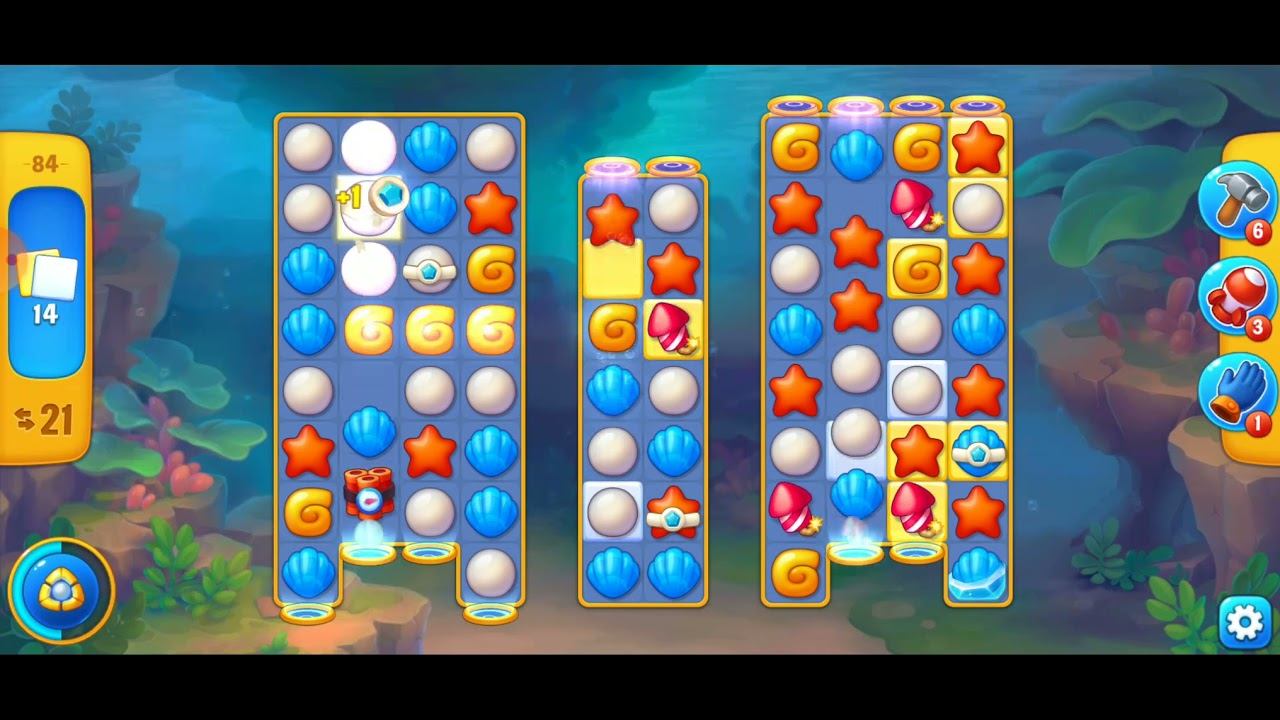 #fishdom #83,84,85,86,87уровни!прохождение.