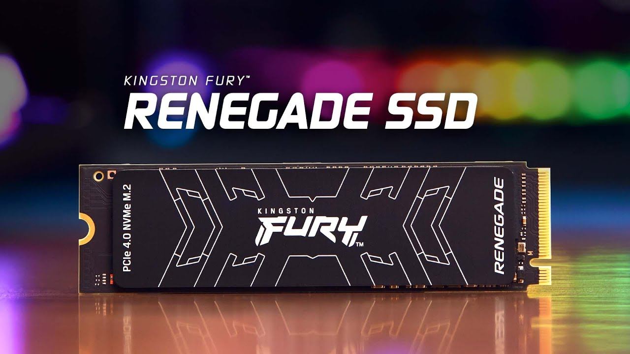 Wysokowydajny dysk SSD PCIe 4.0 NVMe M.2 do gier — Kingston FURY Renegade SSD смотреть онлайн