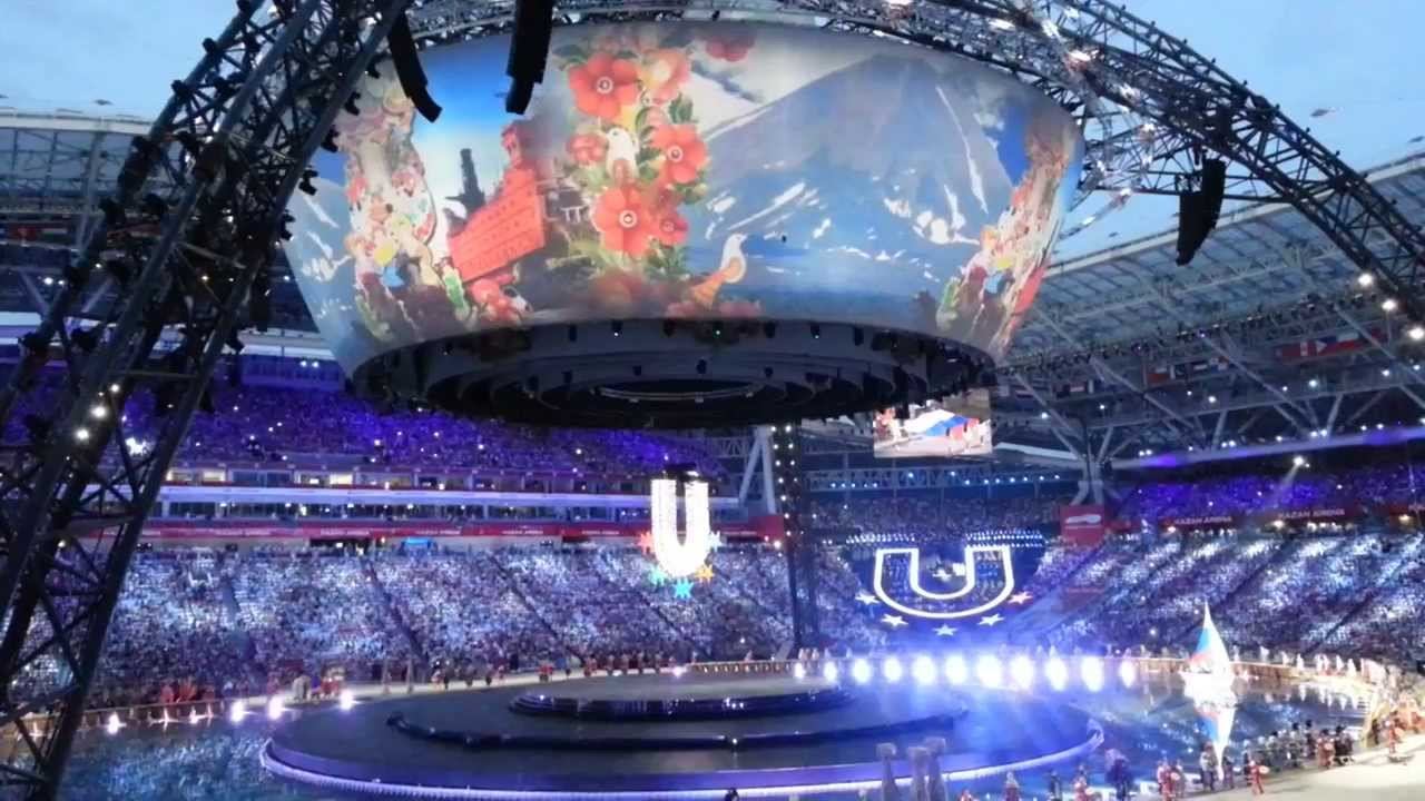 Открытие Универсиады 2013 Казань. Часть 2 из 8 смотреть онлайн