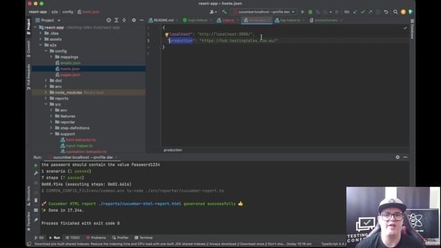 115 - Cucumber Example Tables to run test scenarios on a specific environment part 2 смотреть онлайн