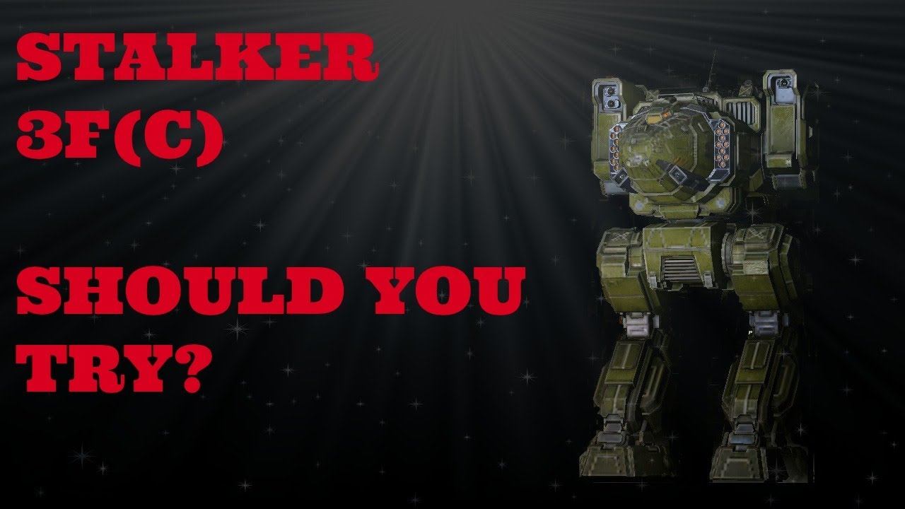 MechWarrior Online - Stalker 3F (C) - Trial Mech Run смотреть онлайн