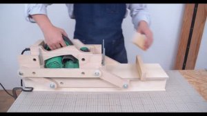 Кондуктор для строгального станка с параллельным звеном - Доработка Электро Рубанка - Часть 2