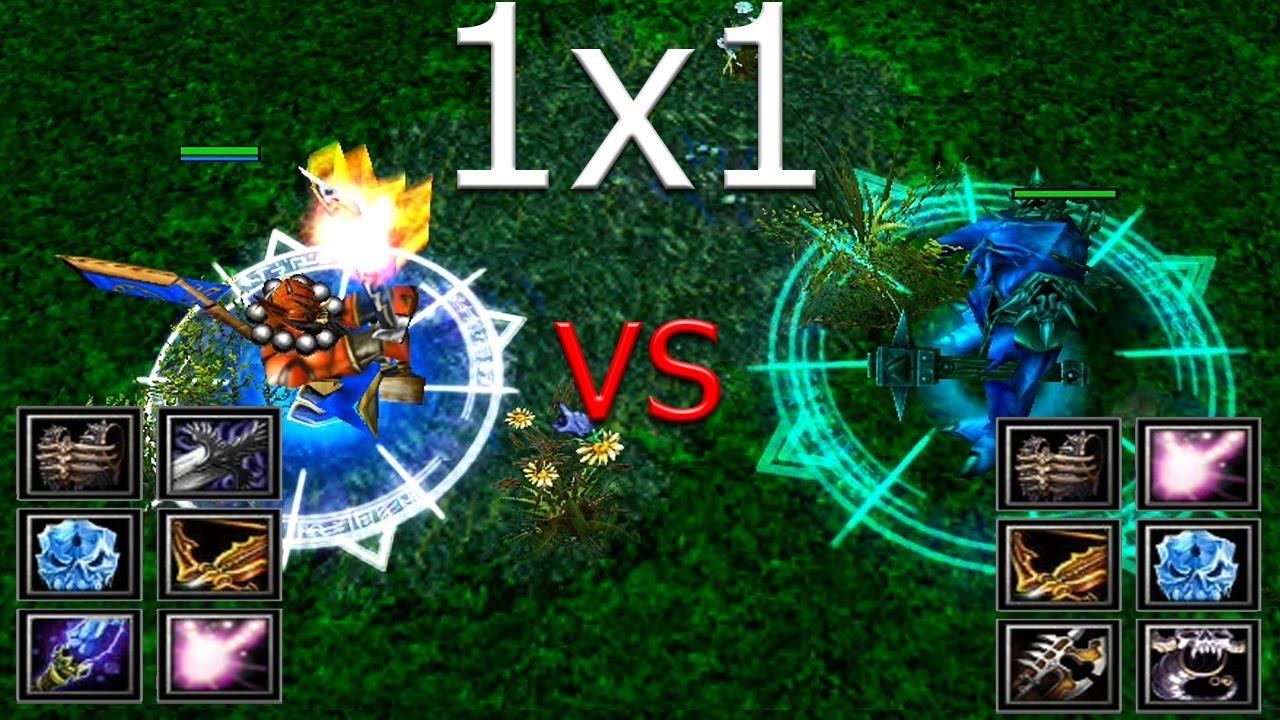 Faceless void vs Juggernaut | 25 lvl full item WHO IS WON? смотреть онлайн