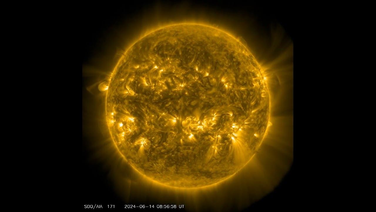 The Sun Today, June 15th 2024 #universe #astronomy #space смотреть онлайн