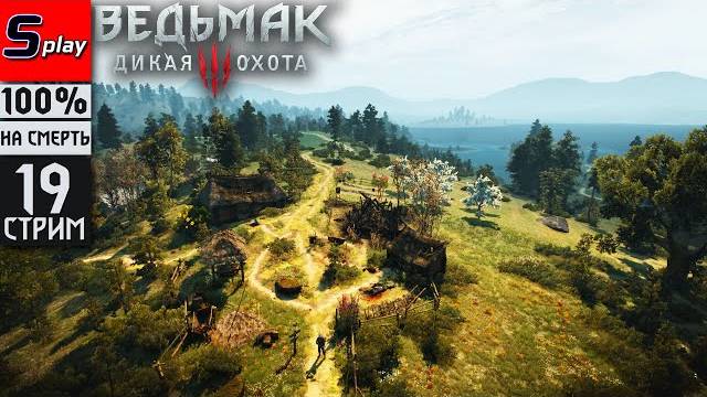 The Witcher 3 Wild Hunt на 100% (НА СМЕРТЬ) - [19-стрим] - Велен： вопросики смотреть онлайн