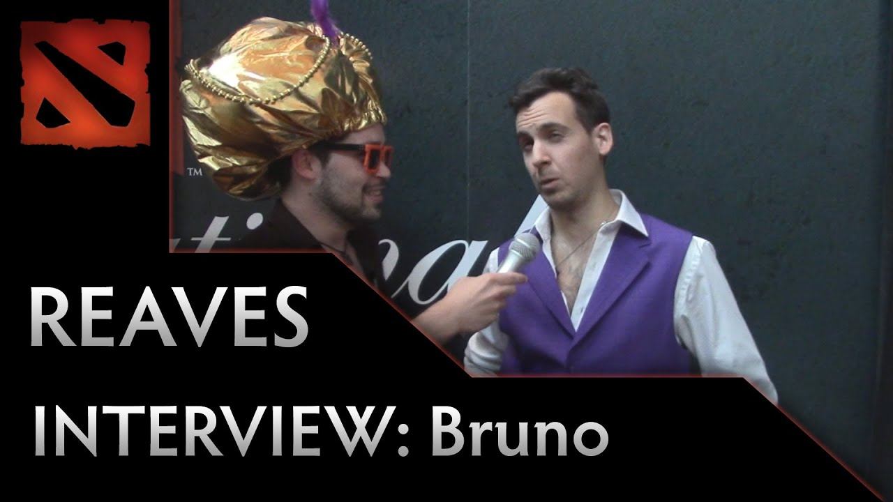 Dota 2 TI3 Interview - Reaves interviews Bruno смотреть онлайн