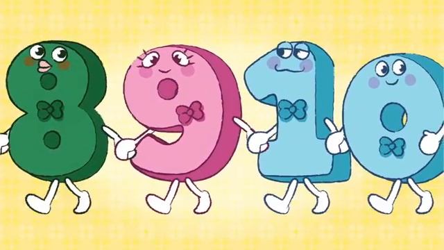 Number Song 1-10 in Chinese _ 数字歌1-10 _ Learn Numbers in Chinese! _ KidsMusicTime смотреть онлайн