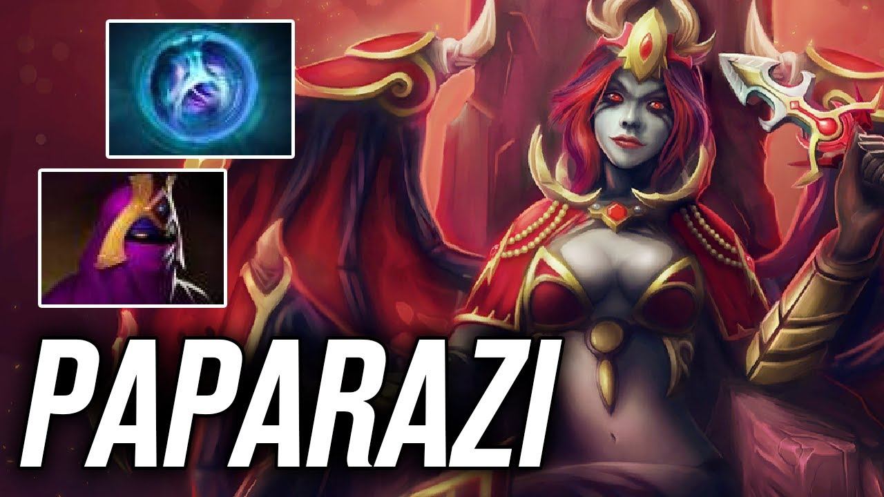 Paparazi • Queen of Pain • 25 min GG— Pro MMR Gameplay Dota 2 смотреть онлайн