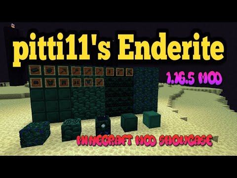 Minecraft 1.16.5 - Enderite mod (by pitti11) смотреть онлайн