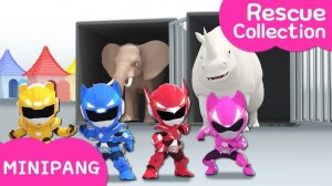 Learn colors with MINIPANG | 🚨Rescue Collection | MINIPANG TV 3D Play