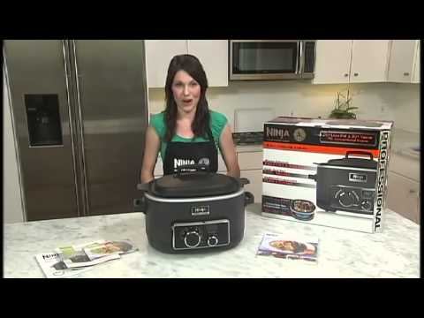 Ninja 6 qt Slow Cooker MC701 смотреть онлайн