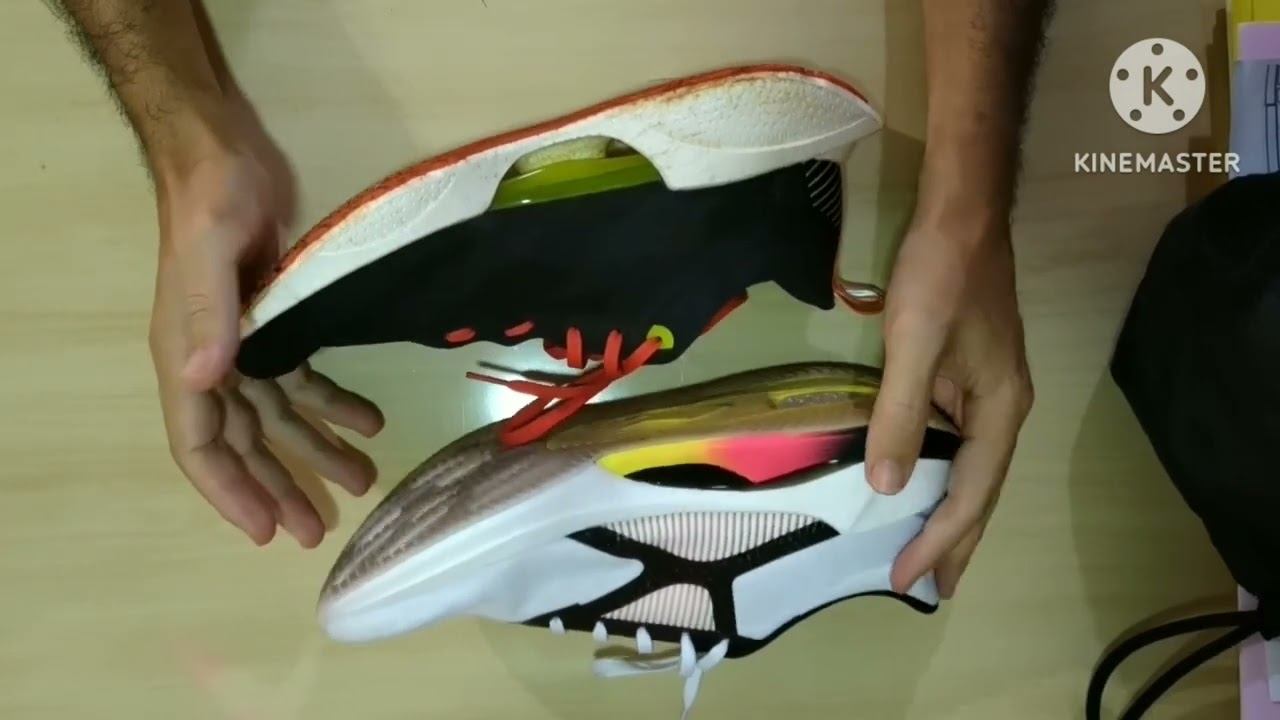 Comparativo das versões 18 e 20 do Superlight da LiNing. смотреть онлайн