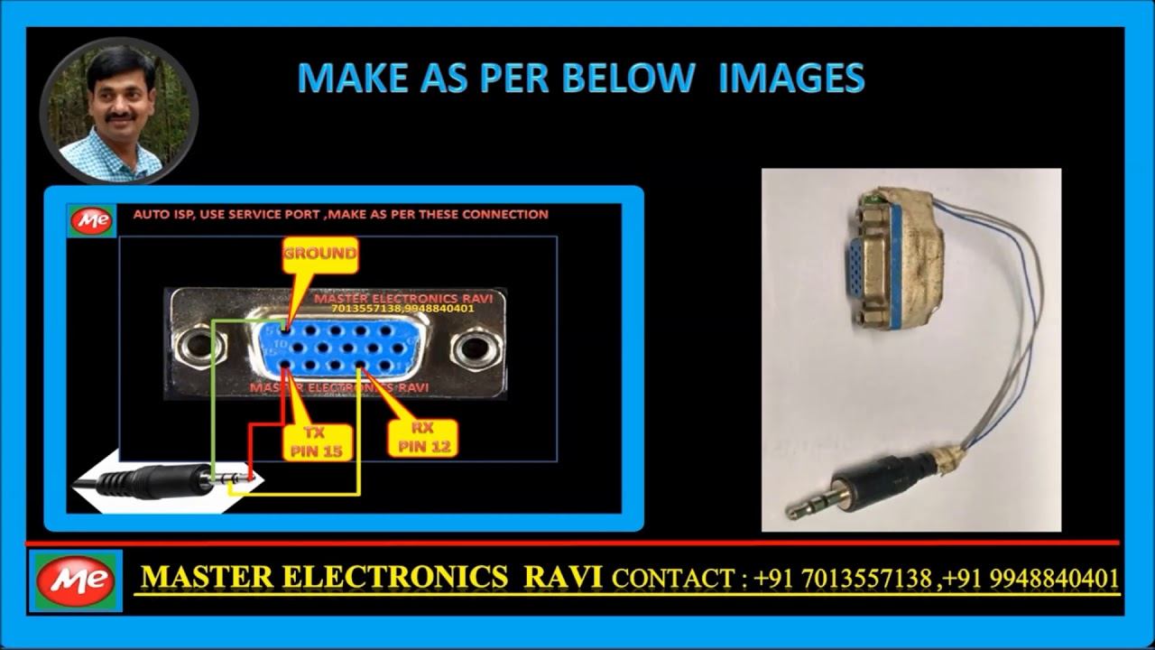 HOW TO PROGRAM LCD-LED TV USING SERVICE PORT FOR AUTO ISP смотреть онлайн