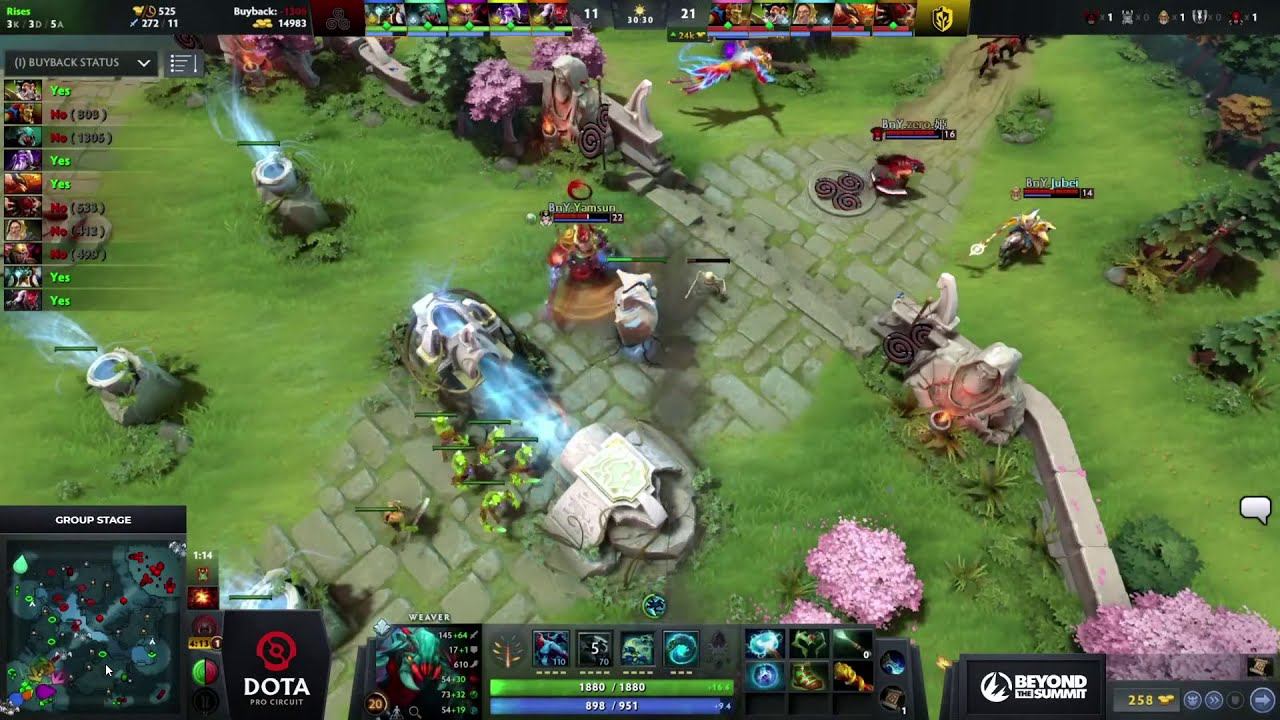 Black N Yellow VS A-Team Game 1 Dota Pro Circuit 2021: Season 1 - North America Upper Division смотреть онлайн