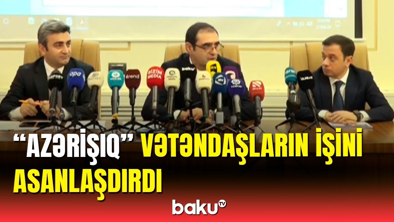 "Azərişıq" ASC-də ilin yekunlarına dair mətbuat konfransı смотреть онлайн