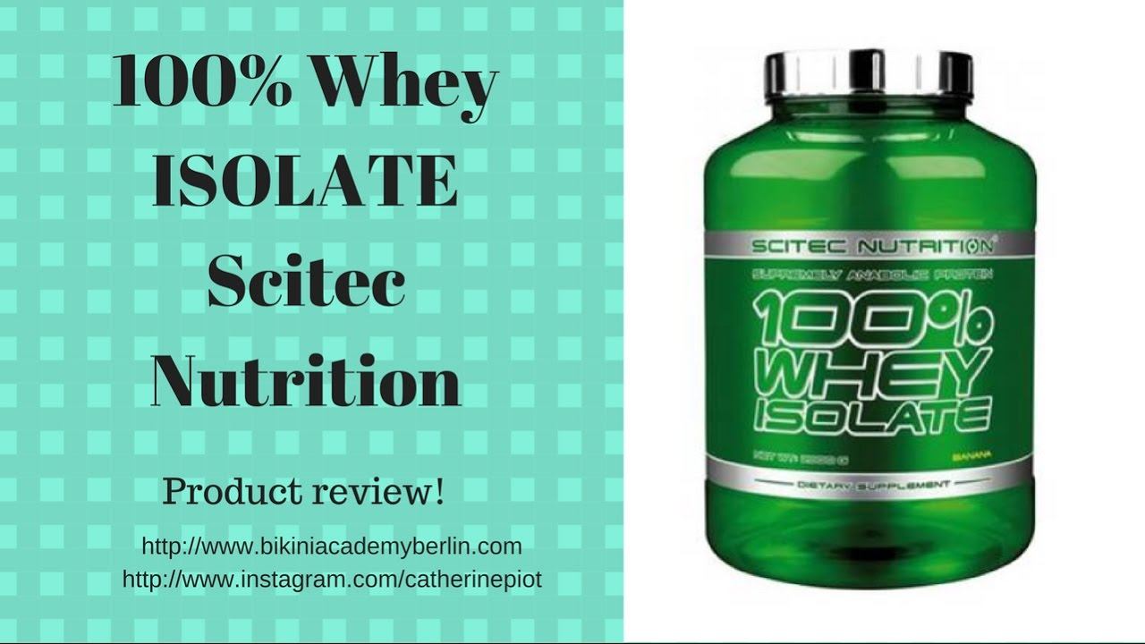 100% Whey Isolate from Scitec Nutrition - Best Protein Powder-Review смотреть онлайн