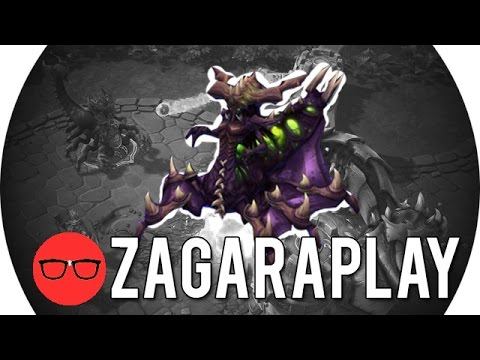 Heroes Of The Storm Zagara Gameplay [German] Fail des Zerglings смотреть онлайн