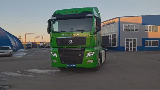 Sitrak C7H (G7S) 4х2 CNG. Cалон MAX