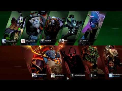 1k MMR time Faceless Gaming Dota 2 Live Stream by Azzam Alauddin смотреть онлайн