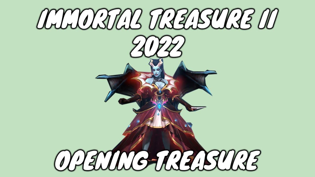 Opening Immortal Treasure II 2022 TI11 BATTLE PASS смотреть онлайн