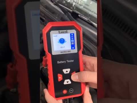 Lancol Battery Tester MICRO 500operation Vedio