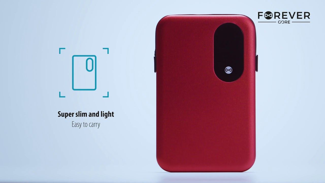 Film produktowy Power Bank Forever Travel Battery 5000 mAh. смотреть онлайн