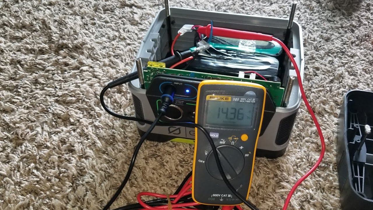 HOW TO HACK GOALZERO SEAL LEAD ACID BATTERY FOR 18650 LITHIUM ION BATTERY, BMS & VOLTAGE TEST (Pt.2 смотреть онлайн