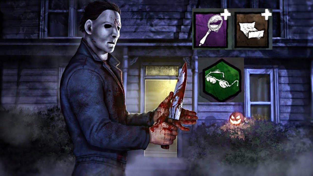 Dead by Daylight - Michael Myers (Jumpscare Build) смотреть онлайн