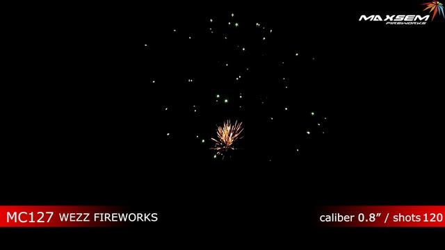 Батарея салютов МС127, WEZZ FIREWORKS, 08"/120 залпов смотреть онлайн